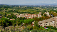 From the walls, San Gimignano